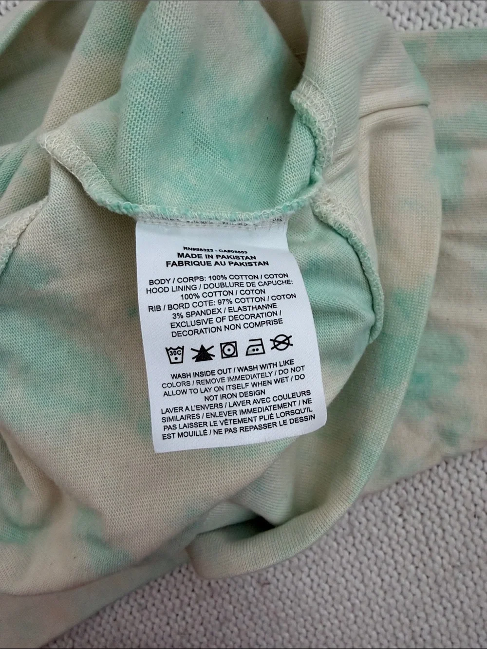 NWT! Nike Sportswear Cloud Dye Sweat Set Green/White Size Medium